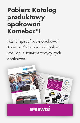 Katalog produktowy opakowań Komebac®