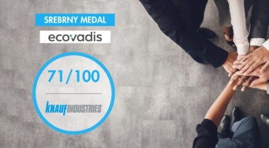 Srebrny medal EcoVadis dla Knauf Industries