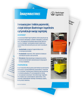 E-book "Innowacyjne i lekkie pojemniki, dzięki którym Boehringer Ingelheim optymalizuje swoją logistykę"