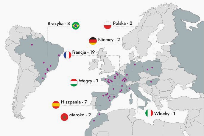 Produkcja komponentów obtryskiwanych w Polsce i za granicą