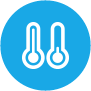 Szeroki zakres temperatury pracy